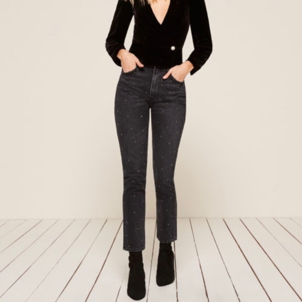Reformation Harley Jeans Sz 25 NWT